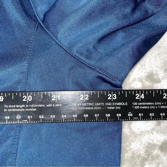 Boombah Full Zip Up Sweater Adjustable Cinch Waist Blue & Orange Active Size XL - Picture 9 of 10